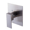 ALFI brand AB6701-BN Brushed Nickel Modern Square Pressure Balanced Shower Mixer, Brass