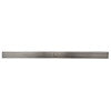 ALFI brand ABLD47D 47" Stainless Steel Linear Shower Drain with Groove Lines, Grey