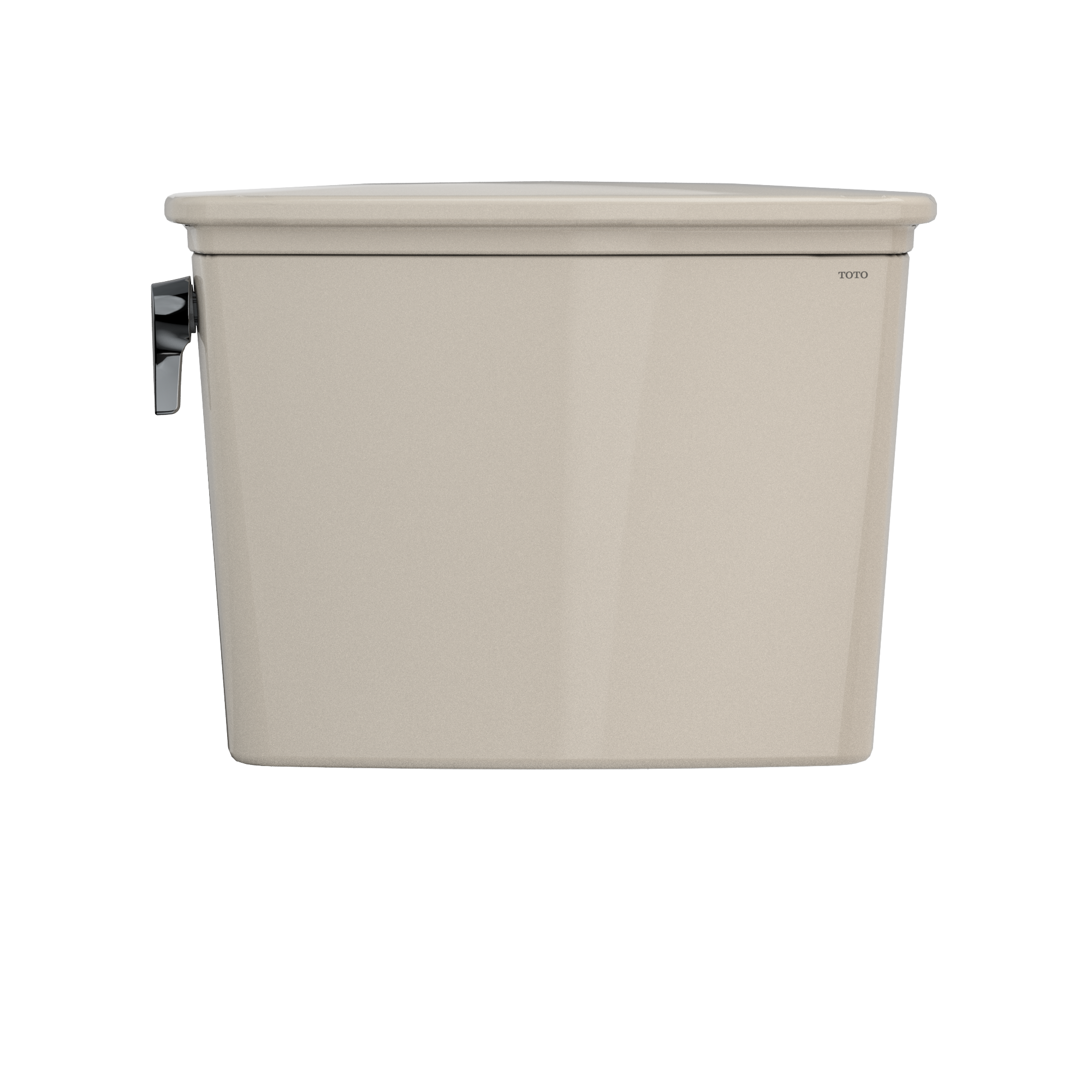 TOTO Drake Transitional 1.28 GPF Toilet Tank with WASHLET+ Auto Flush Compatibility, Bone, Vitreous China, ST786EA#03