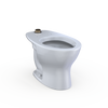 TOTO TORNADO FLUSH Commercial Flushometer Floor-Mounted Universal Height Toilet with CEFIONTECT, ADA Compliant, Elongated, Cotton White, Vitreous China, CT725CUFG#01