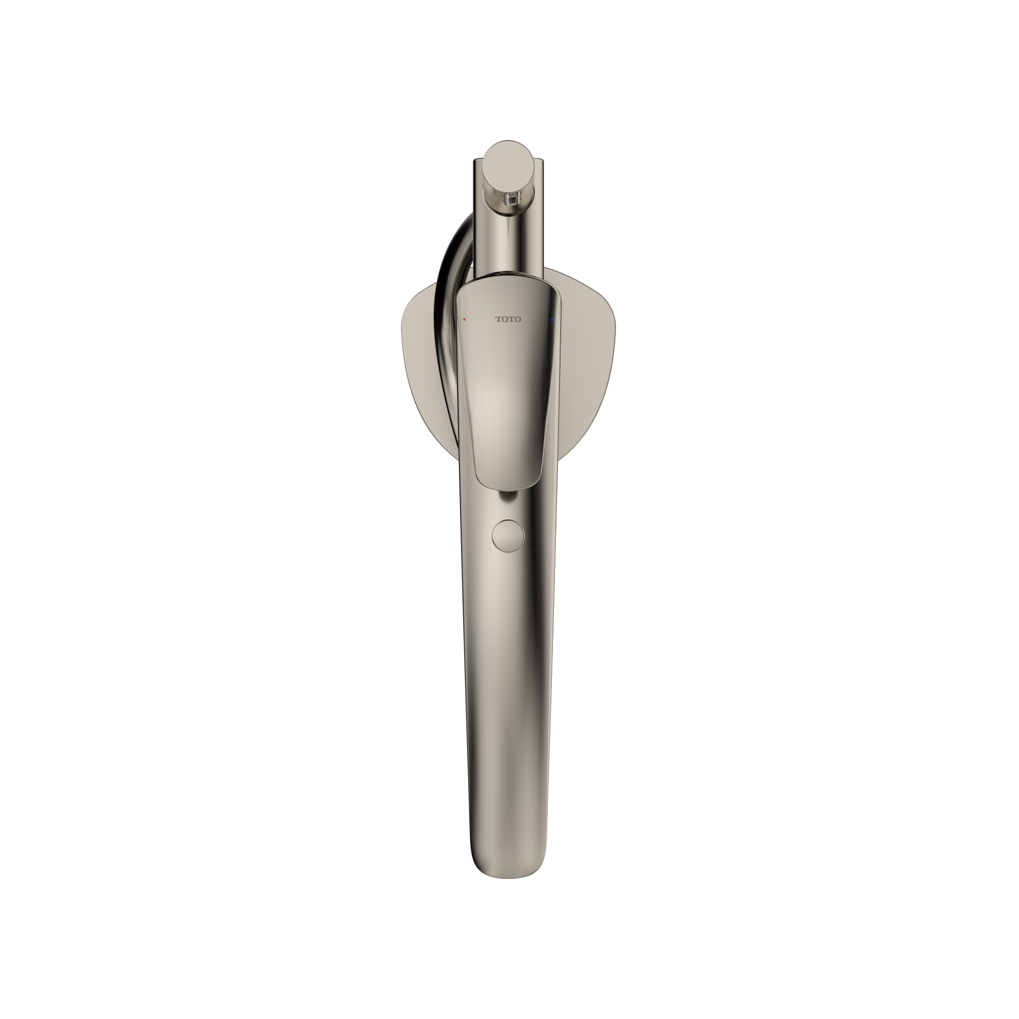 TOTO GM Single-Handle Free Standing Tub Filler with Handshower, Polished Nickel, Brass, TBG09306U#PN