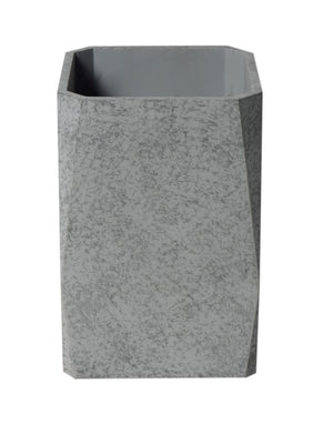 Alternate Image for ALFI brand ABCO1045 12" x 8" Concrete Gray Matte Waste Bin for Bathrooms