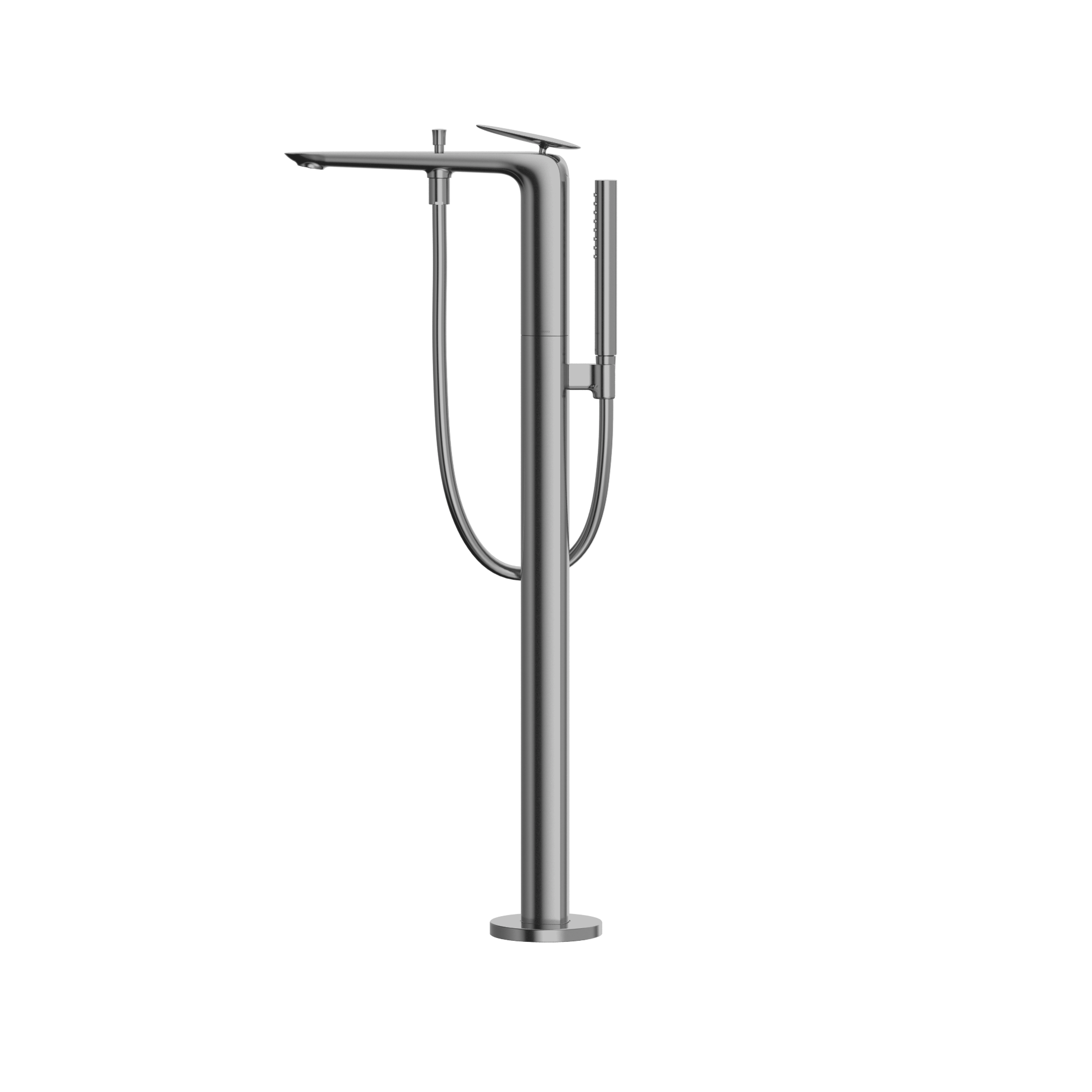 TOTO ZA Single-Handle Free Standing Tub Filler with Handshower, Polished Chrome, Brass, TBP03301U#CP