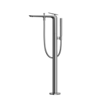 TOTO ZA Single-Handle Free Standing Tub Filler with Handshower, Polished Chrome, Brass, TBP03301U#CP