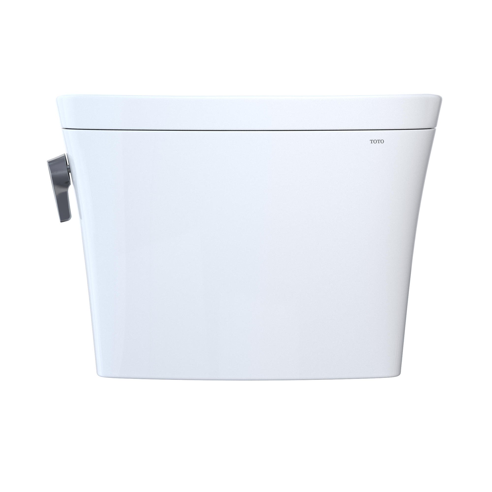 TOTO Aquia IV Arc Dual Flush 1.28 and 0.9 GPF Toilet Tank Only with WASHLET+ Auto Flush Compatibility, Cotton White, Vitreous China, ST448EMNA#01
