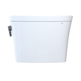 TOTO Aquia IV Arc Dual Flush 1.28 and 0.9 GPF Toilet Tank Only with WASHLET+ Auto Flush Compatibility, Cotton White, Vitreous China, ST448EMNA#01