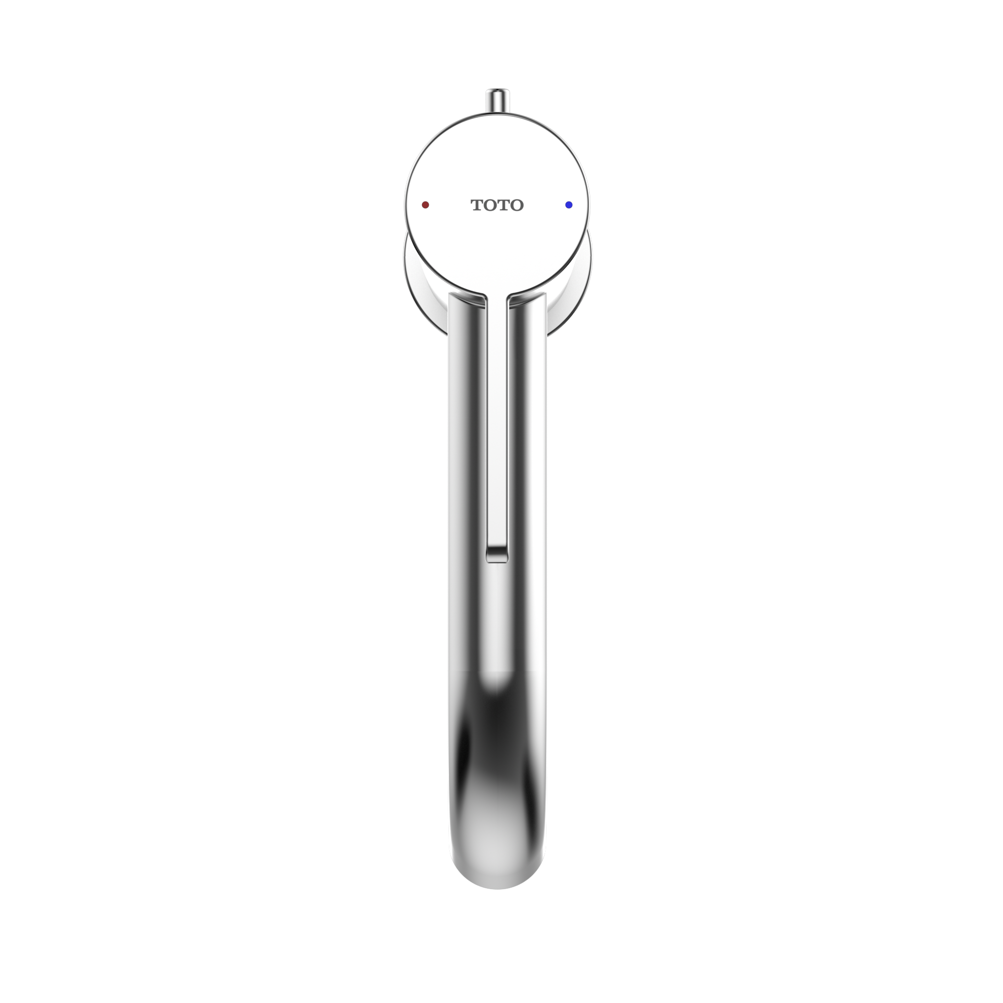 TOTO GF 1.2 GPM Single Handle Semi-Vessel Bathroom Sink Faucet with COMFORT GLIDE Technology, Polished Chrome, Stainless Steel, TLG11303U#CP