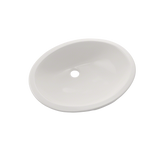 TOTO Rendezvous Oval Undermount Bathroom Sink with CEFIONTECT, Colonial White, Vitreous China, LT579G#11