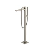 TOTO GE Single-Handle Free Standing Tub Filler with Handshower, Polished Nickel, Brass, TBG07306U#PN