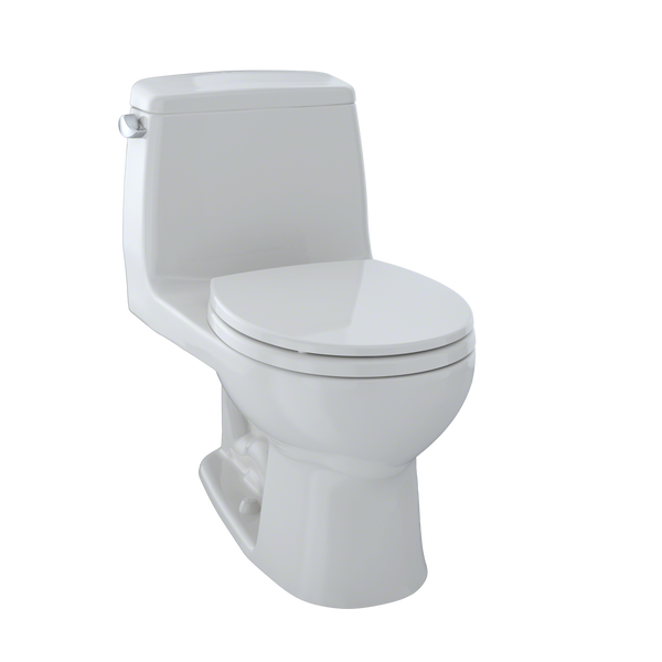 TOTO UltraMax One-Piece Round Bowl 1.6 GPF Toilet, Colonial White, Vitreous China, MS853113S#11