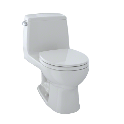 TOTO UltraMax One-Piece Round Bowl 1.6 GPF Toilet, Colonial White, Vitreous China, MS853113S#11