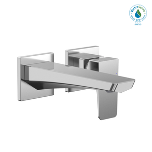 Alternate Image for TOTO GE 1.2 GPM Wall-Mount Single-Handle Bathroom Faucet with COMFORT GLIDE Technology, Polished Chrome, Brass, TLG07307U#CP