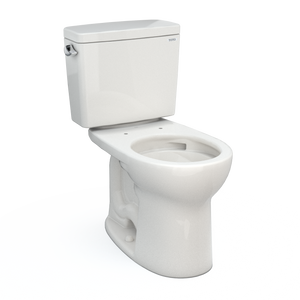 Alternate Image for TOTO Drake Two-Piece Round 1.6 GPF Universal Height TORNADO FLUSH Toilet with CEFIONTECT, Colonial White, Vitreous China, CST775CSFG#11