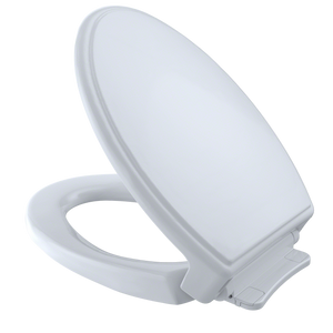 Alternate Image for TOTO Traditional SoftClose Non Slamming, Slow Close Elongated Toilet Seat and Lid, Cotton White, Plastic, SS154#01