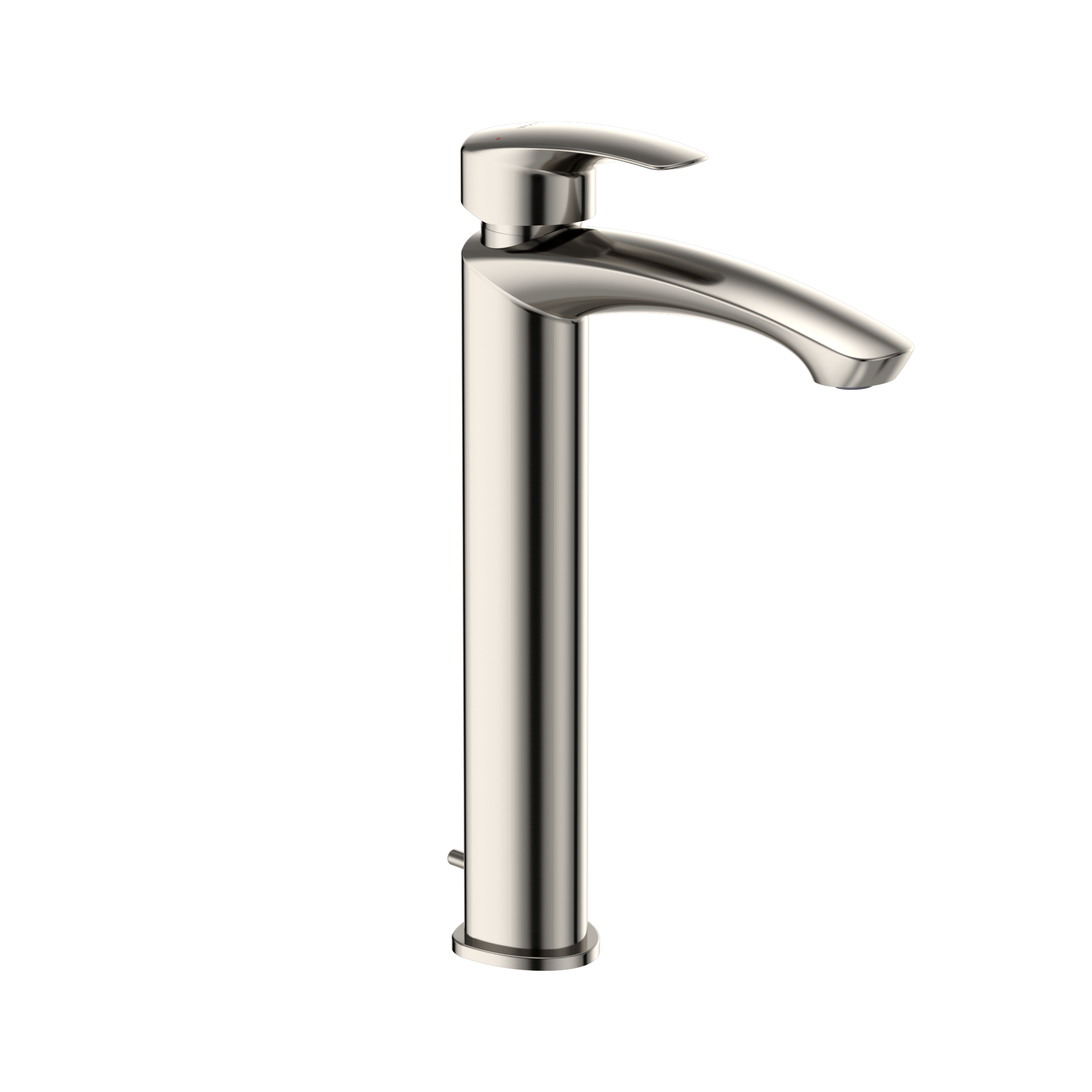 TOTO GM 1.2 GPM Single Handle Vessel Bathroom Sink Faucet with COMFORT GLIDE Technology, Polished Nickel, Brass, TLG09305U#PN