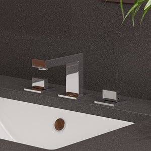 Main Image of ALFI Polished Chrome Modern Widespread Bathroom Faucet, AB1322-PC