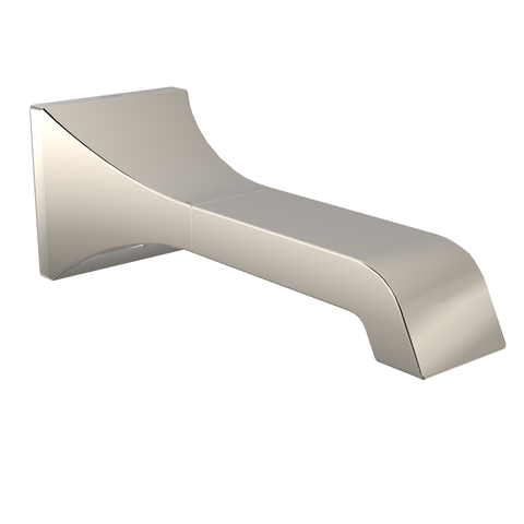 TOTO GC Wall Tub Spout, Polished Nickel, Brass, TBG08001U#PN