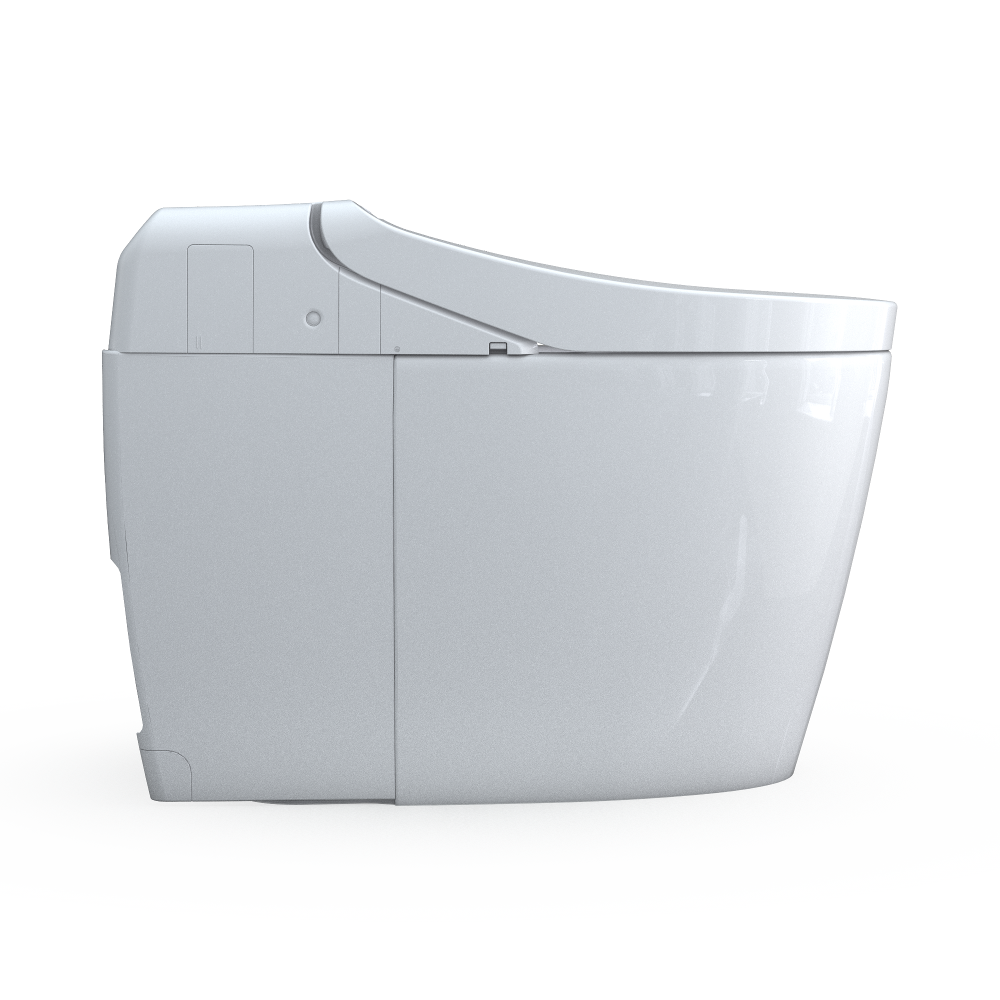 TOTO WASHLET G450 1.0 or 0.8 GPF Smart Toilet with Integrated Bidet Seat and CEFIONTECT, Cotton White, Vitreous China|Plastic, MS922CUMFG#01
