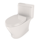 TOTO Nexus 1G One-Piece Elongated 1.0 GPF Universal Height Toilet with CEFIONTECT and SS124 SoftClose Seat, WASHLET+ Ready, Colonial White, Vitreous China, MS642124CUFG#11