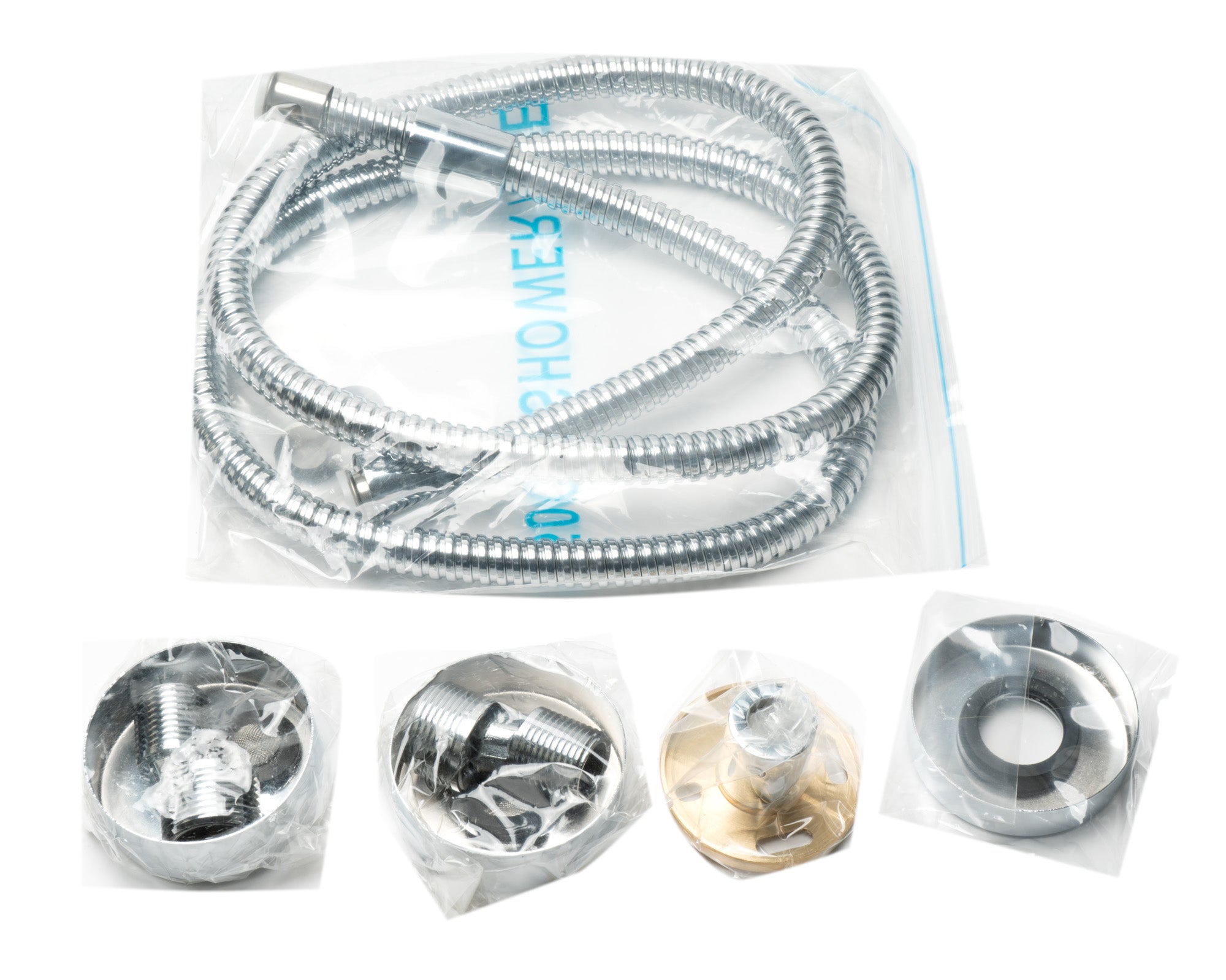 ALFI brand AB2862-PC Polished Chrome Square Style Thermostatic Exposed Shower Set, Brass