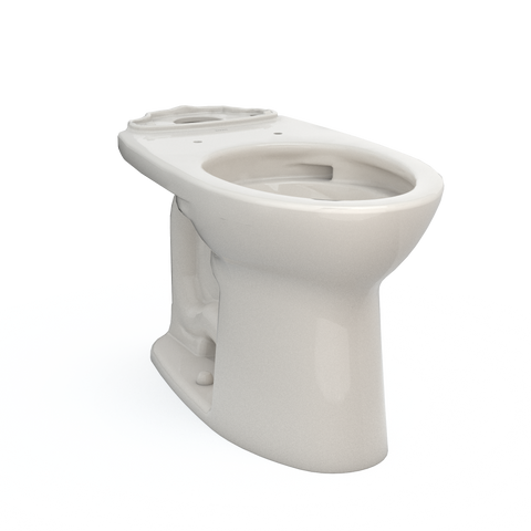 TOTO Drake Elongated TORNADO FLUSH Toilet Bowl with CEFIONTECT, Sedona Beige, Vitreous China, C776CEG#12