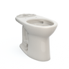 TOTO Drake Elongated Universal Height TORNADO FLUSH Toilet Bowl with CEFIONTECT, Sedona Beige, Vitreous China, C776CEFG#12