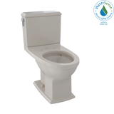 TOTO Connelly Two-Piece Elongated Dual-Max, Dual Flush 1.28 and 0.9 GPF Universal Height Toilet with CEFIONTECT, Bone, Vitreous China, CST494CEMFG#03