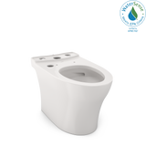 TOTO Aquia IV Elongated Universal Height Skirted Toilet Bowl with CEFIONTECT, WASHLET+ Ready, Colonial White, Vitreous China, CT446CEFGNT40#11