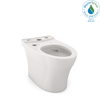 TOTO Aquia IV WASHLET+ Elongated Skirted Toilet Bowl with CEFIONTECT, Colonial White, Vitreous China, CT446CEGNT40#11