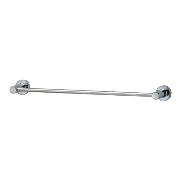 TOTO L Series Round 24 Inch Towel Bar, Polished Chrome, Zinc Alloy|Stainless Steel, YT406S6RU#CP