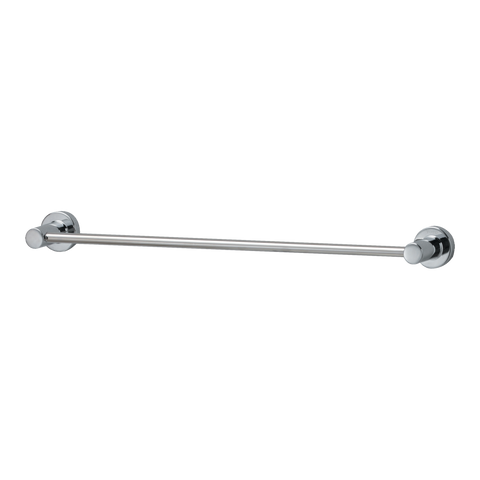 TOTO L Series Round 24 Inch Towel Bar, Polished Chrome, Zinc Alloy|Stainless Steel, YT406S6RU#CP