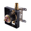 ALFI brand AB6701-BN Brushed Nickel Modern Square Pressure Balanced Shower Mixer, Brass