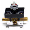 ALFI brand AB5501-BN Brushed Nickel Shower Valve Mixer with Square Lever Handle, Brass
