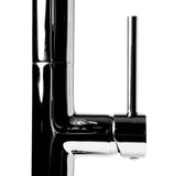 ALFI brand 1.8 GPM Lever Gooseneck Spout Touch Kitchen Faucet, Modern, Gray, Polished Chrome, ABKF3732-PC