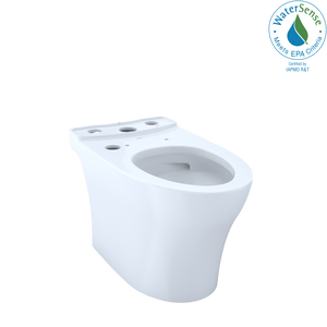 Alternate Image for TOTO Aquia IV Elongated Universal Height Skirted Toilet Bowl with CEFIONTECT, WASHLET+ Ready, Cotton White, Vitreous China, CT446CEFGNT40#01