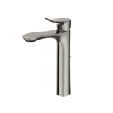 TOTO GO 1.2 GPM Single Handle Vessel Bathroom Sink Faucet with COMFORT GLIDE Technology, Polished Nickel, Brass, TLG01307U#PN