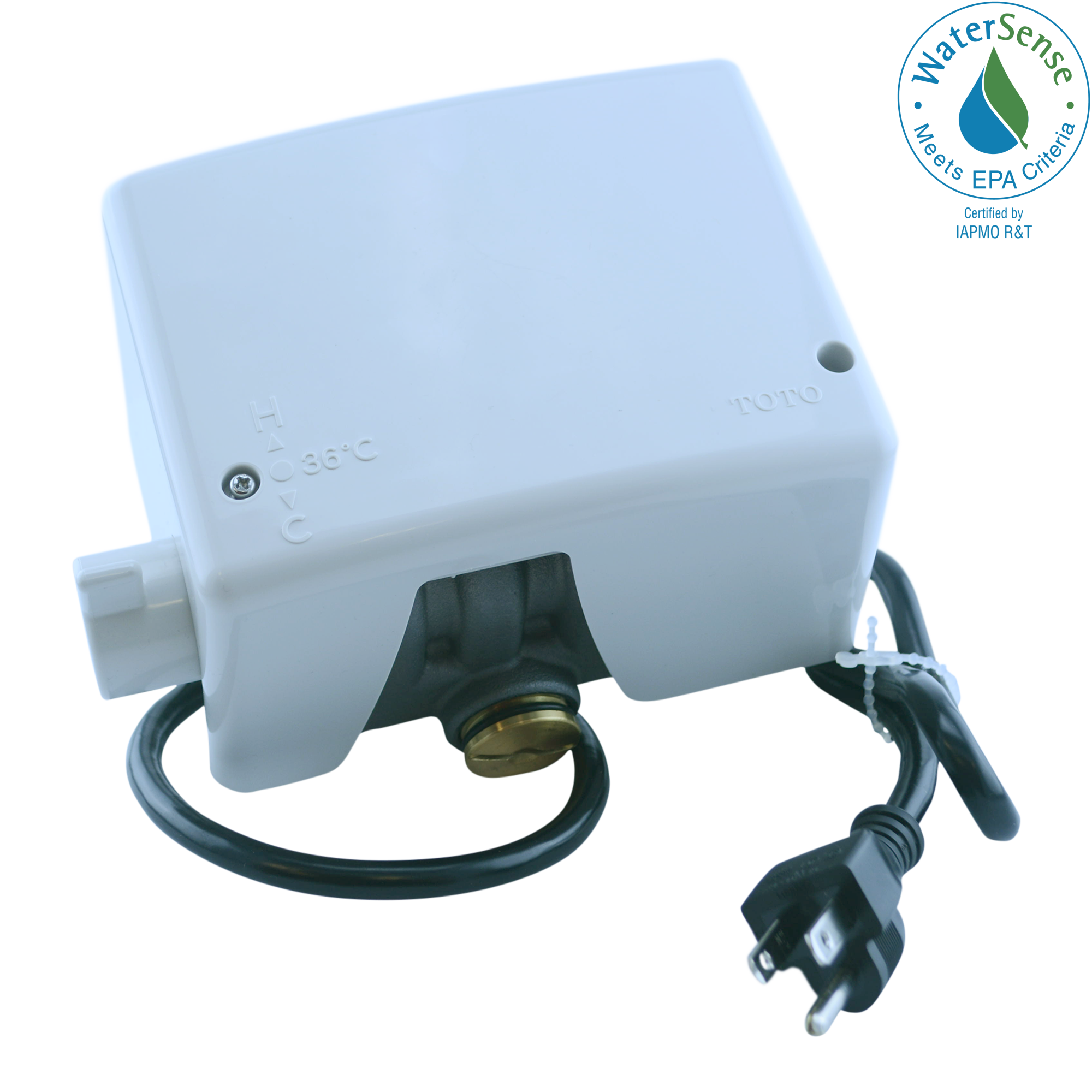 TOTO ZN 1.1 GPM Electronic Touchless Bathroom Faucet Controller with SAFETY THERMO Thermostatic Mixing Valve, TLP01702U