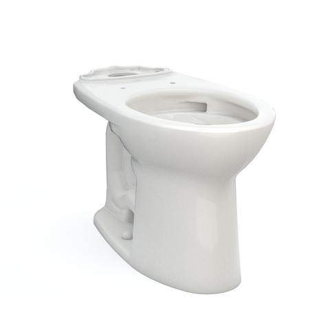 TOTO Drake Elongated TORNADO FLUSH Toilet Bowl with CEFIONTECT, Colonial White, Vitreous China, C776CEG#11