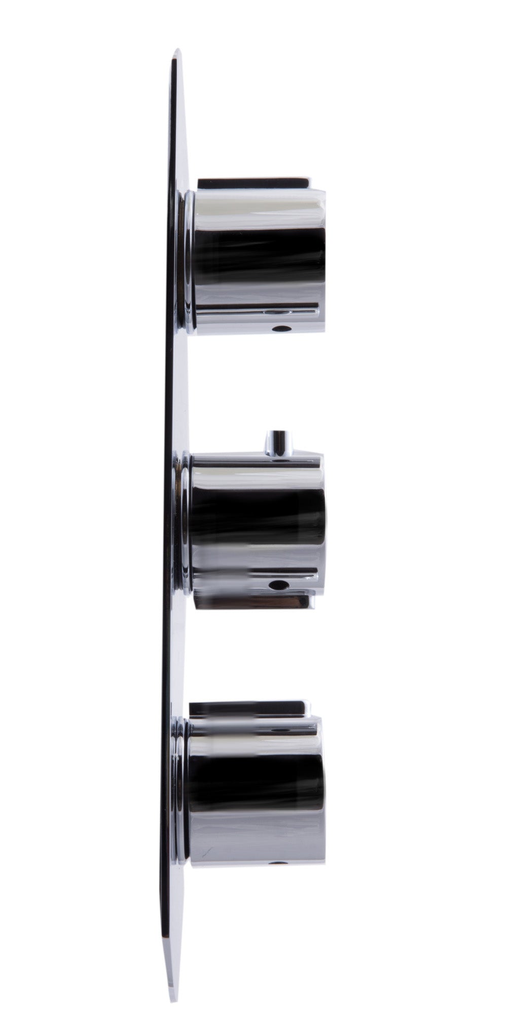ALFI brand AB3901-PC Polished Chrome Round 2 Way Thermostatic Shower Mixer, Brass