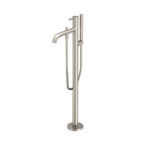 Alternate Image for TOTO GF Freestanding Bathroom Tub Filler with COMFORT GLIDE and COMFORT WAVE, Brushed Nickel, Brass, TBG11306U#BN
