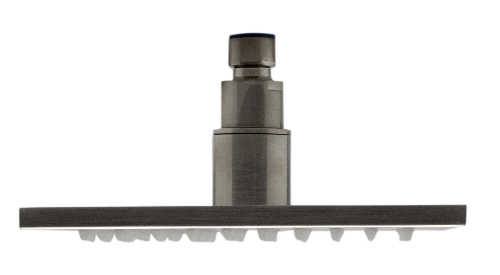 ALFI brand LED8S-BN Brushed Nickel 8" Square Multi Color LED Rain Shower Head, Brass
