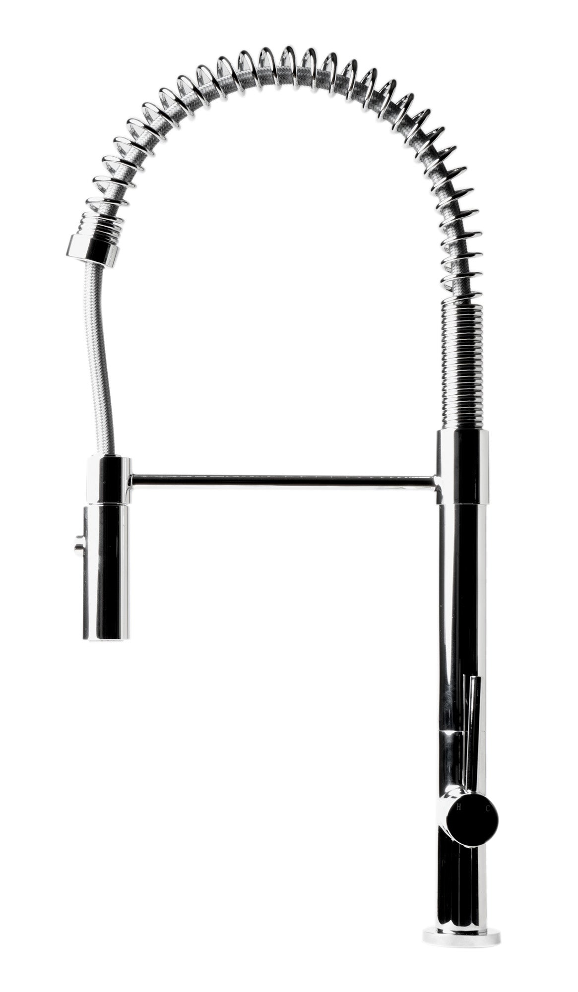ALFI brand 1.8 GPM Lever Gooseneck Spout Touch Kitchen Faucet, Modern, Gray, Polished Chrome, ABKF3732-PC