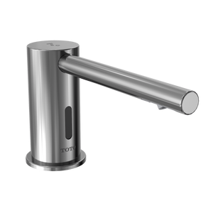 Alternate Image for TOTO Round S Touchless Auto Foam Soap Dispenser Controller with 3 Liter Reservoir Tank, 2 Spouts, and 20 Liter Subtank, Polished Chrome, Brass, TES204AB#CP