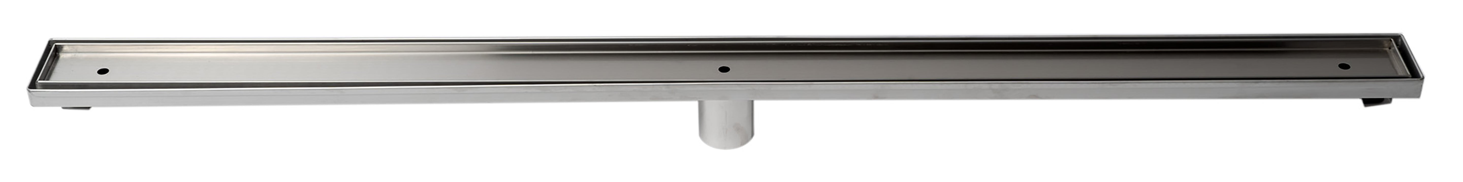 ALFI brand ABLD47A 47" Stainless Steel Linear Shower Drain with No Cover, Grey