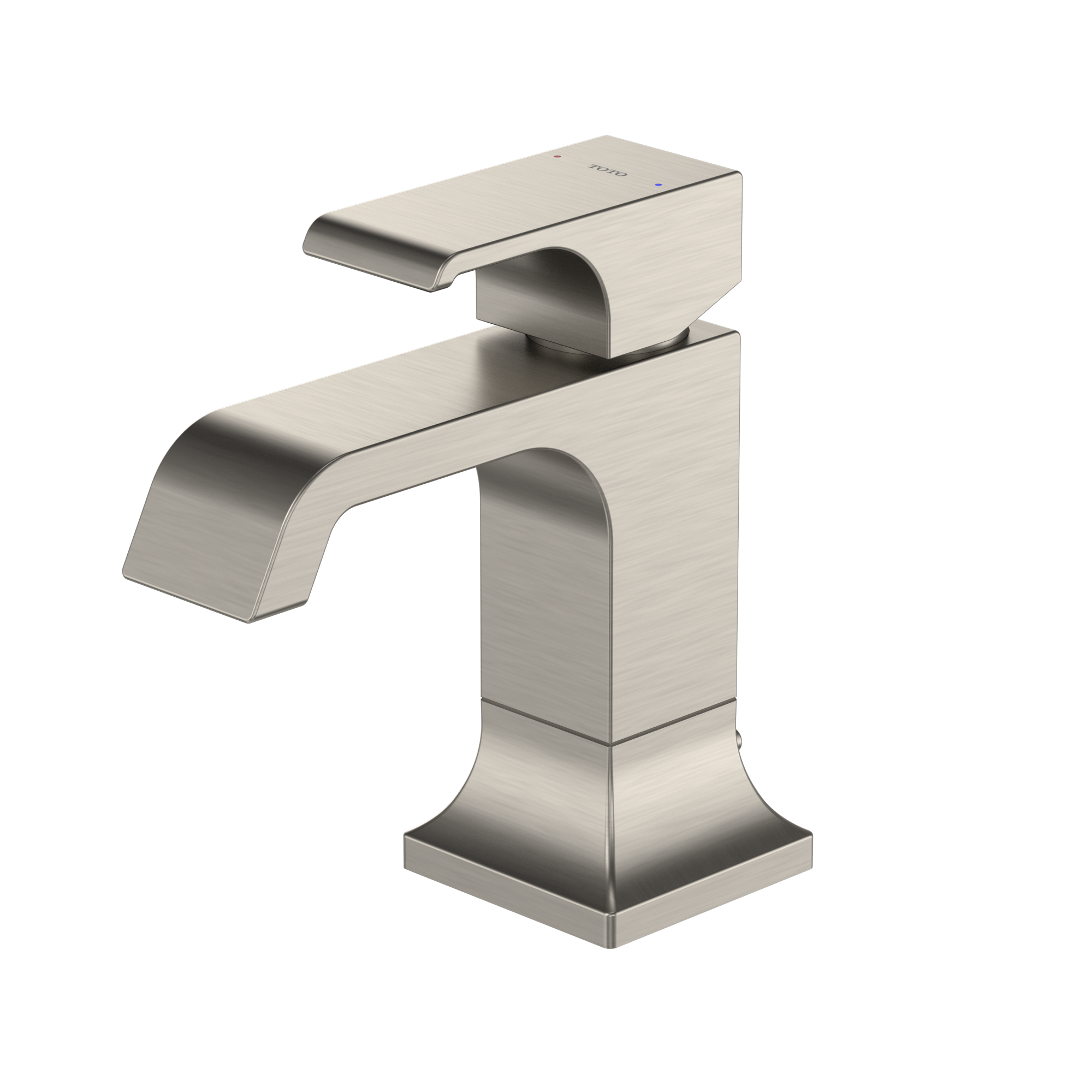 TOTO GC 1.2 GPM Single Handle Bathroom Sink Faucet with COMFORT GLIDE Technology, Brushed Nickel, Brass, TLG08301U#BN