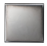 Alternative View of ALFI brand ABNC1212-BLA 12" x 12" Black Matte Stainless Steel Square Single Shelf Bath Shower Niche, 20 Gauge