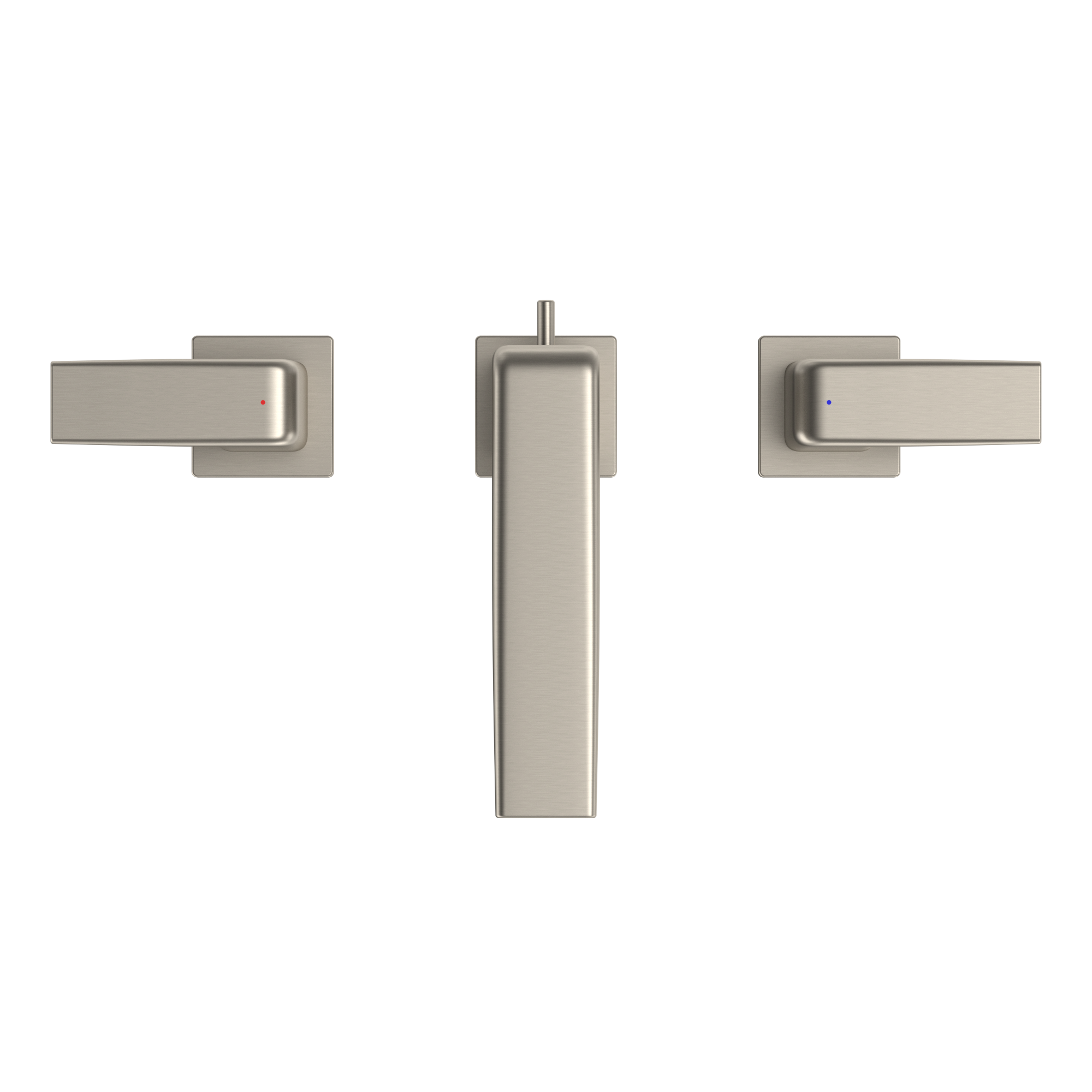 TOTO GB Series 1.2 GPM Two Handle Widespread Bathroom Sink Faucet with Drain Assembly, Brushed Nickel, Brass, TLG10201U#BN