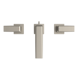 TOTO GB Series 1.2 GPM Two Handle Widespread Bathroom Sink Faucet with Drain Assembly, Brushed Nickel, Brass, TLG10201U#BN