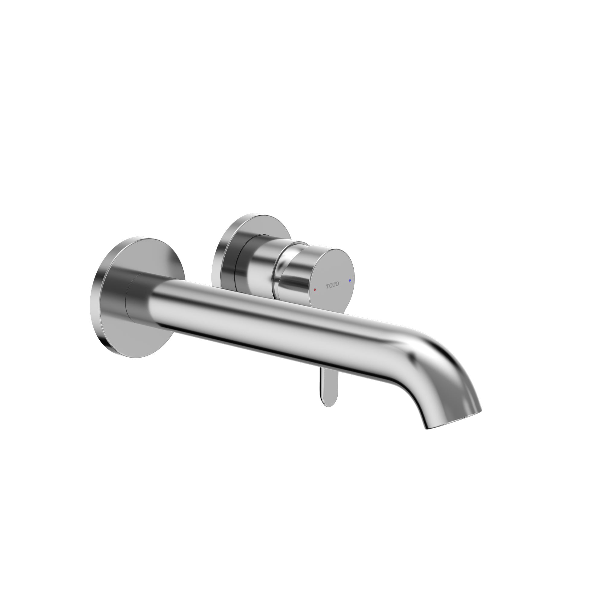 TOTO LB Series 1.2 GPM Wall-Mount Single-Handle Bathroom Sink Faucet, Polished Chrome, Brass, TLS01310U#CP