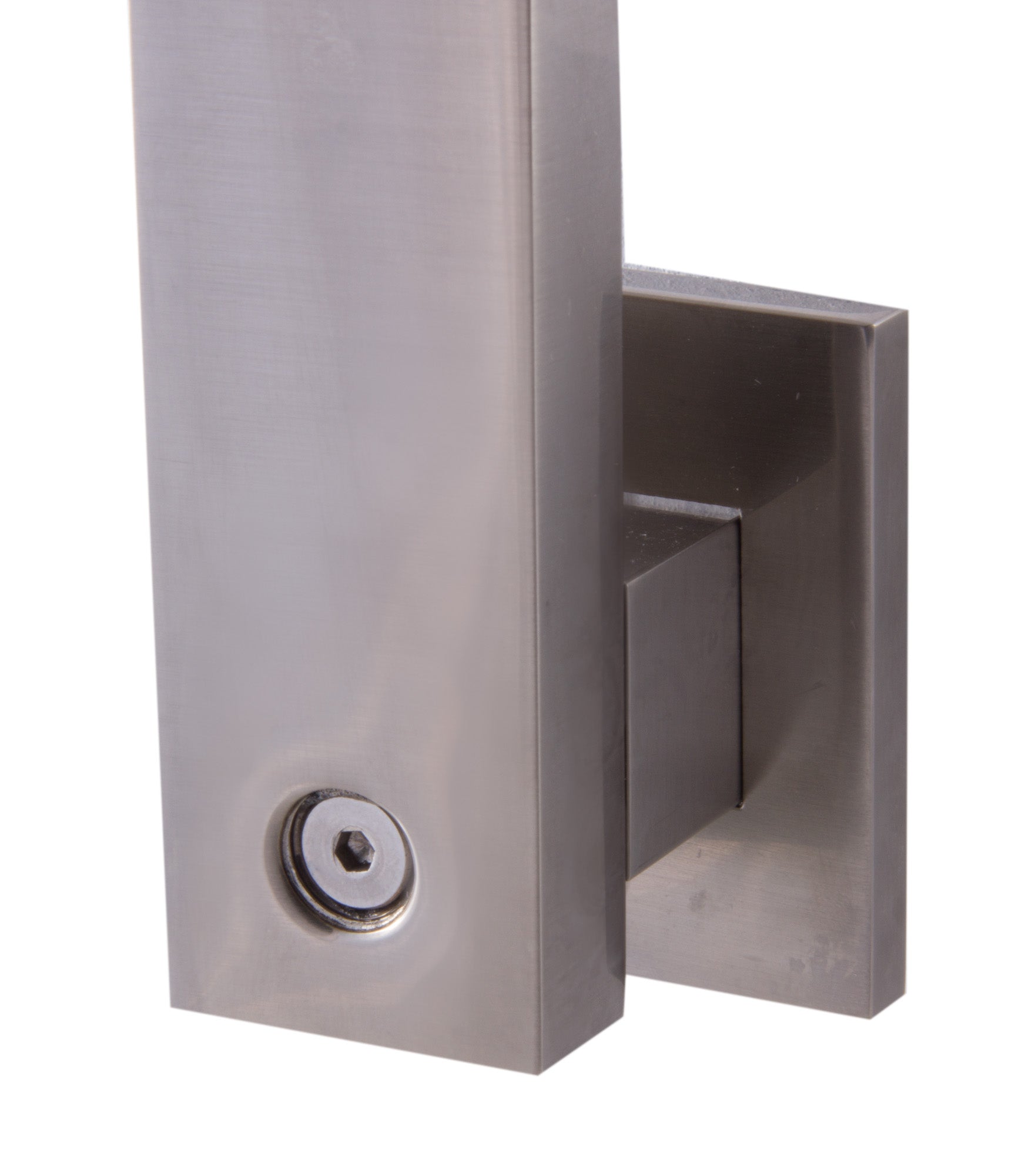 ALFI brand AB12GSW-BN Brushed Nickel 12" Square Raised Wall Mounted Shower Arm, Brass